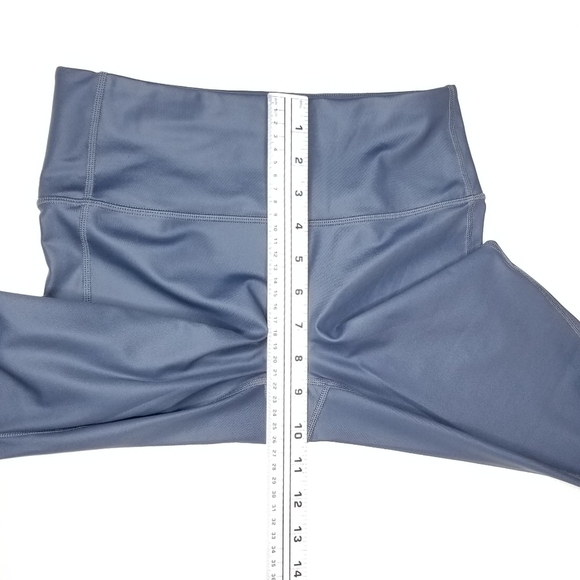 Athleta Women's Gray Active Workout Leggings, SP - Picture 5 of 8